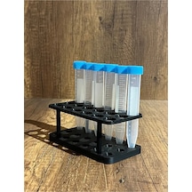 15ml Falkon Minimal Deney Tüpü Standı 6 3 Tüpler Görsel Amaçlıdır