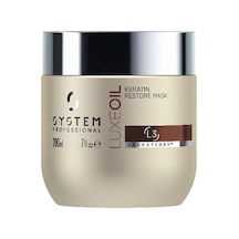 System Professional Luxoil Keratin Onarıcı Saç Maskesi 200 ML