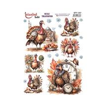 Yılbaşı Sulu Transfer 25x35cm Sty357