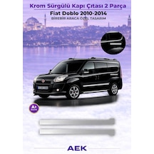 Fiat Doblo Sürgülü Kapı Çıtası 2010-2021 Paslanmaz Çelik