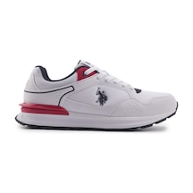 U.S. Polo Assn. U.s.polo Assn Martın 4fx Beyaz Laci Kırmızı Comfort Casual Spor Ayakkabı Beyaz Laci Kırm