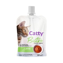 Catty Bistro Kuzulu Yetişkin Kedi Krema Ödülü 100 Gr