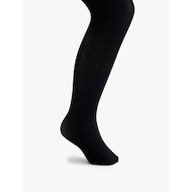 Koton Basic Külotlu Çorap Siyah 5wkg80043aa Siyah