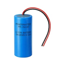 Powermaster Pm-26440 Er18505 3.6v 1200mah Lityum Pil Batarya Powermaster Pm-26440 Er18505 3.6v 1200mah Lityum Pil Batarya