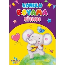 Konulu Boyama Kitabı - 1- Sancak Çocuk