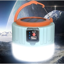 Cata Ct-4289 Urla Şarjlı Solar Kamp Feneri Siyah