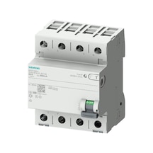 Siemens 5sv3342-4 - 25a 30ma Tip Sı 4p Kaçak Akım Koruma Rölesi