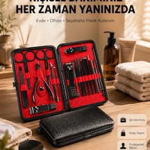 Profesyonel Paslanmaz Çelik Manikür & Pedikür Seti Yeni Nesil