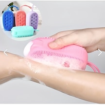 Silikon Banyo Kesesi Katı Sabun Hazneli (süngerli)