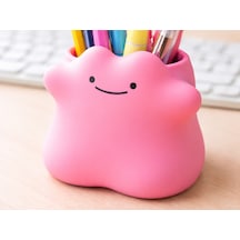 3d Baskı Gülen Bulut Kalemlik - Masaüstü Organizer - Pembe Çok Renkli
