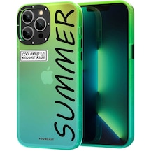 Youngkit iPhone Uyumlu 13 Pro Max Kılıf YoungKit Summer Serisi Kapak ZORE-267421