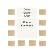 Ovivo Grano Krem 10 Adet Komütatör