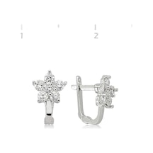 Gümüş Çiçek Küpe N11.36985