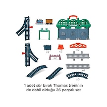 Thomas & Thomas Ve Arkadaşları Knapford İstasyonu Oyun Seti Thomas Ve Arkadaşları Knapford İstasyonu Tren Seti Hgx63
