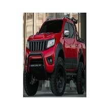 2015+ Üzeri Uyumlu Nissan Navara Np300 Kapı Gövde Kaplama Kabartma Navara Yazılı
