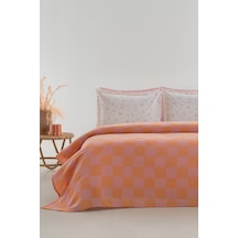 Vitus Çift Kişilik Müslin Pike Takımı - Pembe