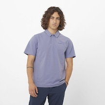 Salomon Lc2439500 Trackline Polo M Erkek Polo Tişört Mavi