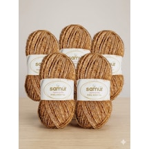 Pırıl Kristal Simli 286 Kahve 100 Gram-220 Metre 5 Adet