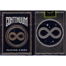 Bicycle Continuum Black Oyun Kağıdı Limited Edition Uspcc Koleksiyonluk İskambil Kartları