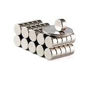 25 Adet 10 X 5 Mm Yuvarlak Güçlü Neodyum Mıknatıs