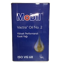 Mobil Vactra Oil No.2 Iso Vg 68 Yüksek Performanslı Kızak Yağı Teneke 16 L