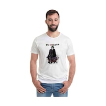 Joker 1 Baskılı Beyaz Erkek Tshirt