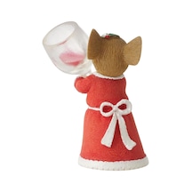 Enesco Kalpli Kuyruklar Noel Teslimatı Daha Fazla Şarap Lütfen Minyatür Heykelcik, 2,01 İnç, Çok Renkli Diğer