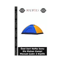 Özel Seri Hafta Sonu Dis Mekan Kampi Manuel Çadır 2 Kişilik Belirtilmemiş