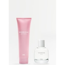 Zara Wonder Rose Intense Edp 90 Ml + Shımmering Body Losyon Krem 150 Ml Kadın Parfüm Seti Hediyelik Meyve - Vanilya