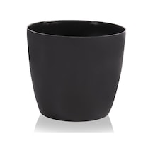 Tr Saksı No:5 Drenaj Aparatı İle Birlikte 34cm, 22 Litre Siyah Diğer