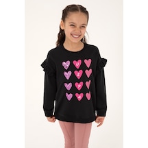 U.s. Polo Assn. Kız Çocuk Siyah Sweatshirt 50317912-vr046 Sıyah U.s. Polo Assn. Kız Çocuk Siyah Sweatshirt 50317912-vr046 Sıyah