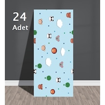 30x60 Cm Kendinden Yapışkanlı Çocuk Odası Kaplama Xph072-24