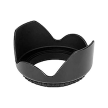 72 Mm Yaprak Tipi Parasoley, Lens Hood Açık Gri