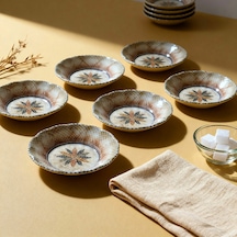Güral Güral Porselen Acem 6 Parça 10 Cm Çay Tabağı Diğer