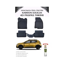 Dacia Sandero 2025 Model Aracınıza Özel Karbon Kauçuk Paspas Takımı