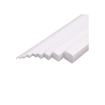 Plastik Kare Çıta Içi Dolu 6Mm 50Cm 2 Adet