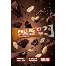 Yüksek Protein Bar - Yer Fıstıklı Ve Kakaolu 45 G X 12 Adet