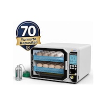 Wm-70 Tam Otomatik Akıllı Kuluçka Makinesi + Hediye Yedek Motor Ve Suluk Paketi Lisinya