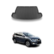 Nissan X-trail 7 Koltuklu 2017+ Uyumlu Araca Özel Kauçuk Tpe Bagaj Havuzu Siyah