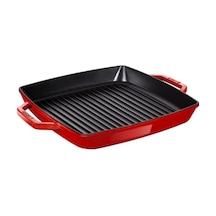 Staub La Cocotte Izgara Tava | Döküm Demir | 33 CM | Kiraz Staub La Cocotte Izgara Tava | Döküm Demir | 33 CM | Kiraz