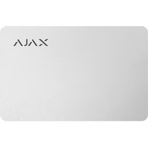 Ajax Pass White 1pcs Güvenlik Modlarını Kontrol Etmek İçin Temassız Kart Beyaz