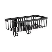 Banyo Duş Raf Sistemi Siyah Renk 129x120x282 Mm 7/8 Yaş