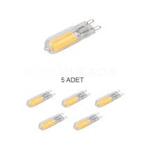 Ct-4222 Kapsül Ampül Beyaz Işık G9 Duy - 5 Li Paket