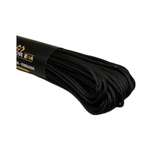 Siyah Paracord İp, 30 Metre Ve 4 Mm Kalınlık