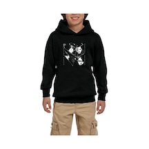Zepplin Giyim Celtic Frost Vanity Nemesis Siyah Çocuk Kapşonlu Sweatshirt Siyah