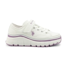 U.s. Polo Assn. Kenta Jr 5pr Kız Çocuk Sneaker Beyaz