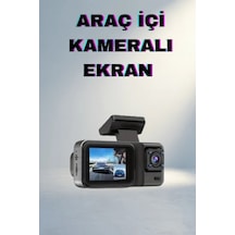 Araç İçi 2 İnç Kameralı Ekran 1080p Full Hd Güvenlik