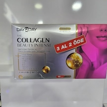 Collagen Beauty Intense, 10000 Mg Kolajen Peptit Ve Vitamin Kompleks İçeren Takviye Edici Gıda, 90 Saşe