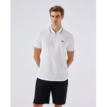 Ellesse 6sm5051-of Erkek Polo Yaka Tişört - Kırık Beyaz