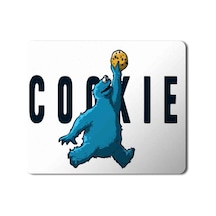Cookie Monsters Kurabiye Canavarı Basketbolcu Baskılı Mousepad Mouse Pad